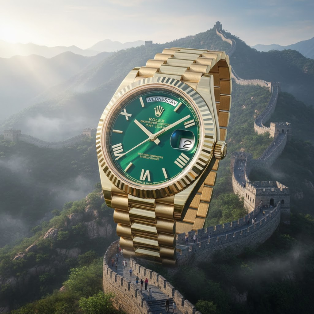 Rolex Day-Date 40 mm Green Dial