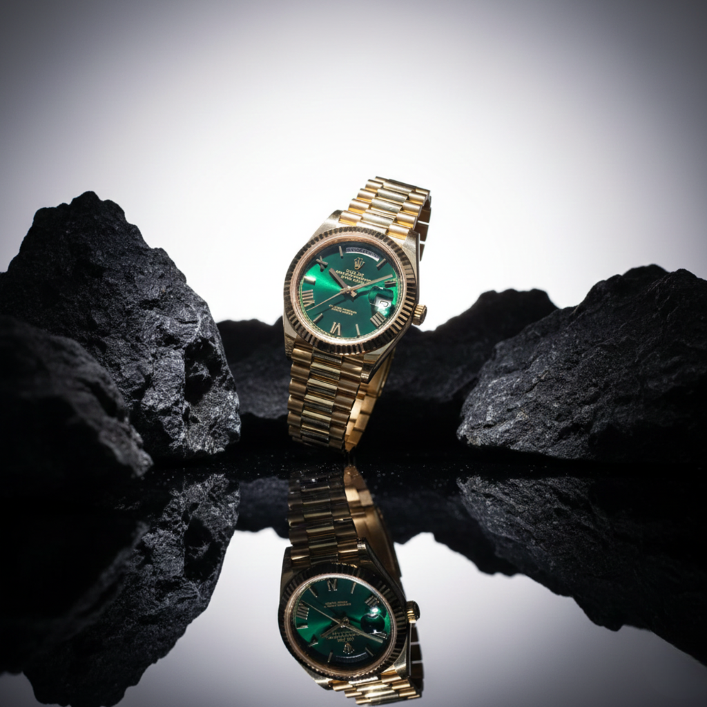 Rolex Day-Date 40 mm Green Dial