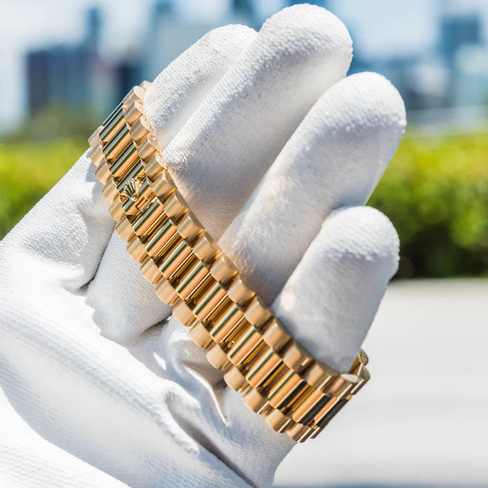 Rolex Day-Date 40 mm Green Dial