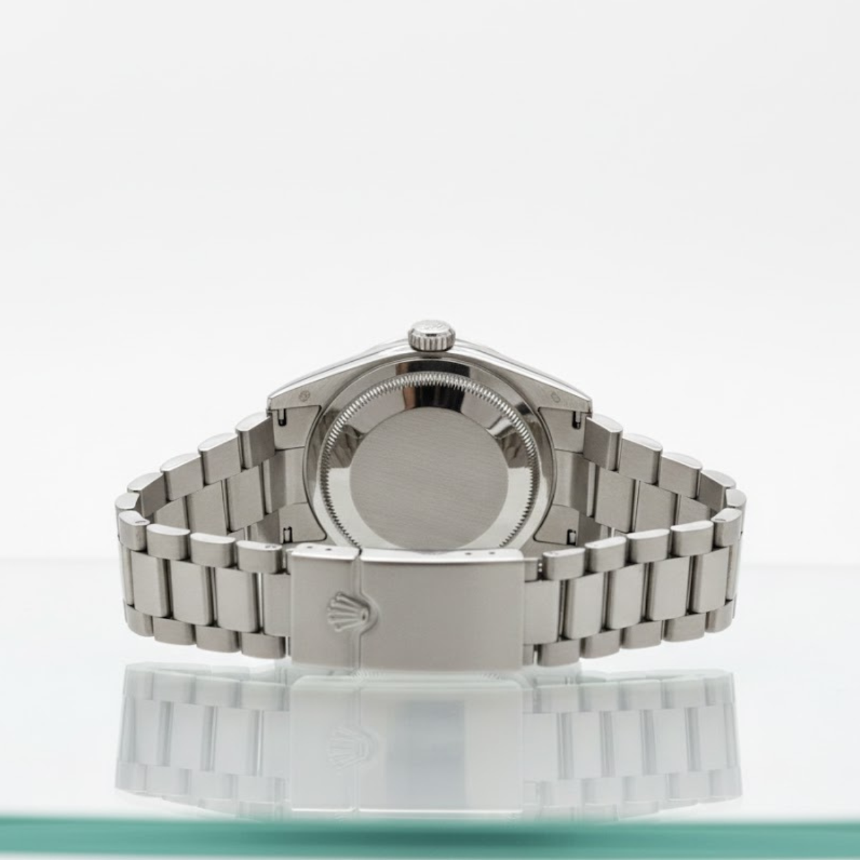 Rolex Day-Date 36 Everose Gold Index Black Dial